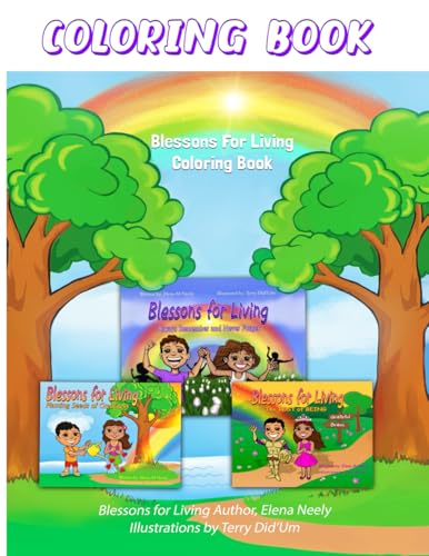 Blessons For Living Coloring Book