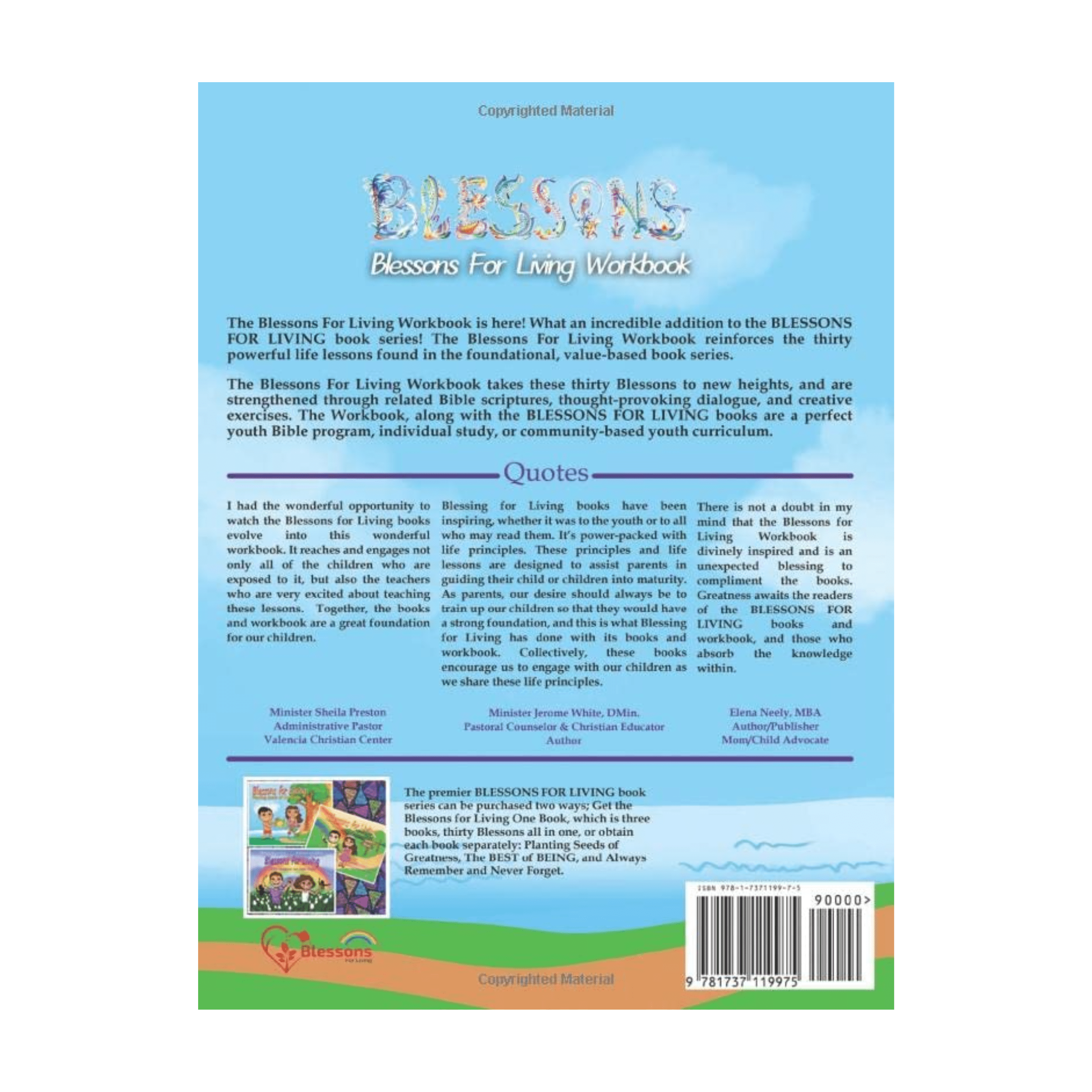Blessons for Living Workbook