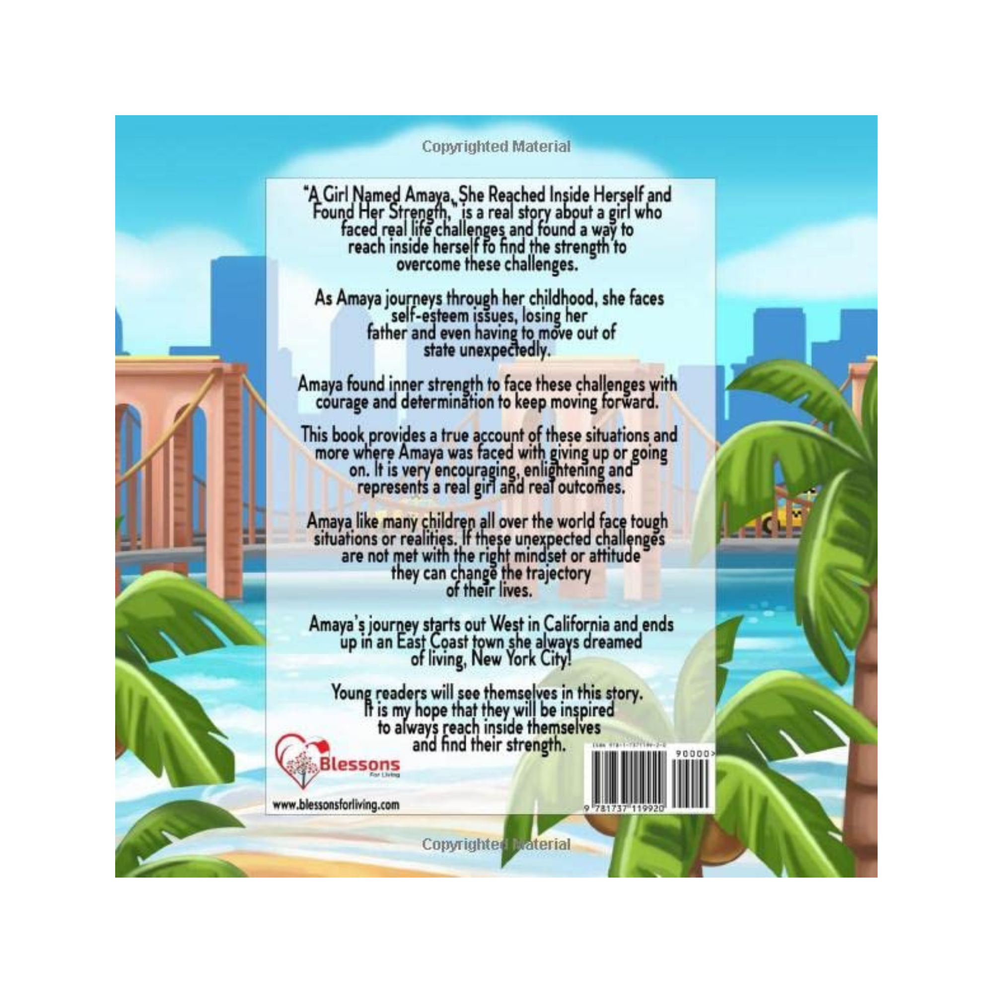 A Girl Named Amaya: She reached inside herself and found her strength