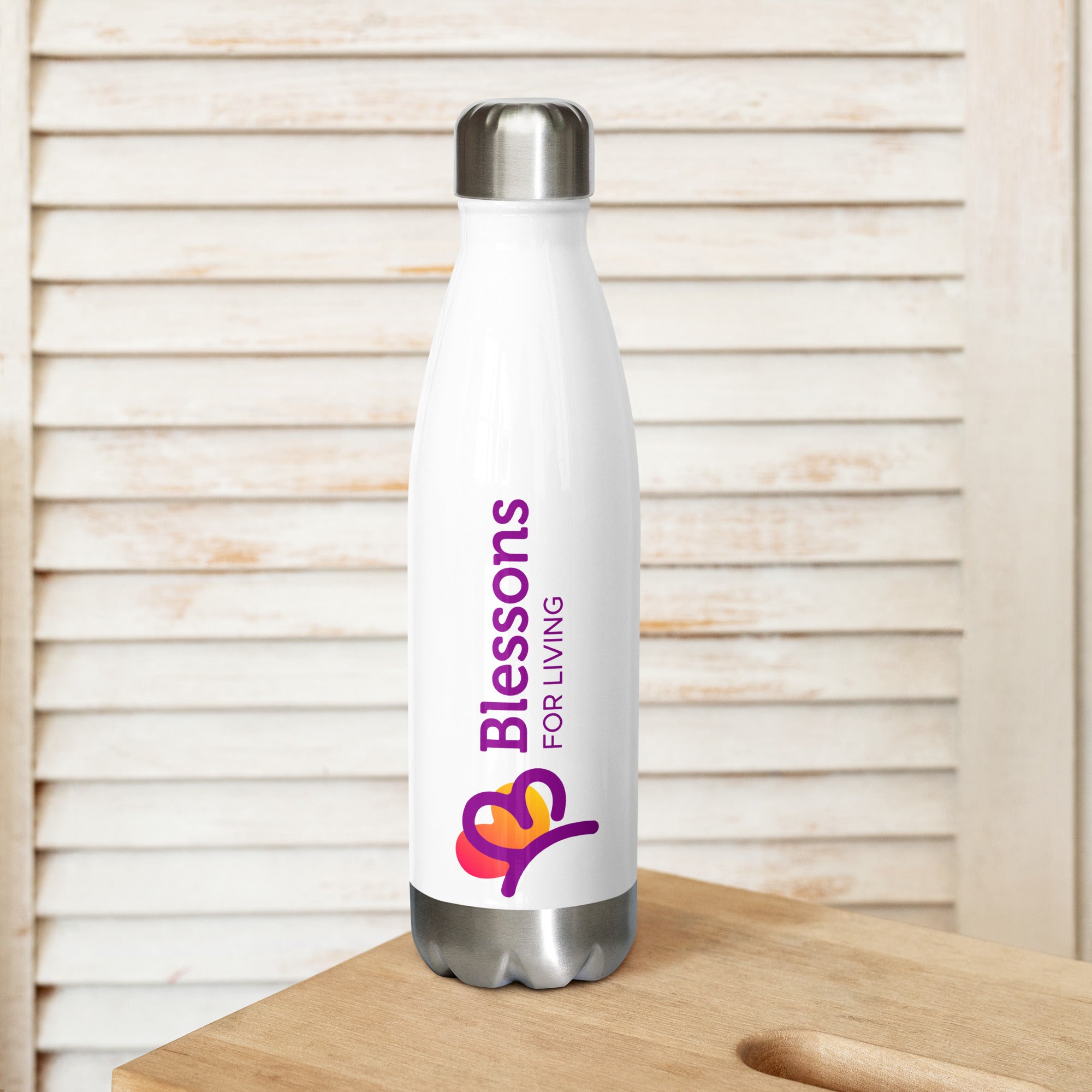 Stainless steel water bottle