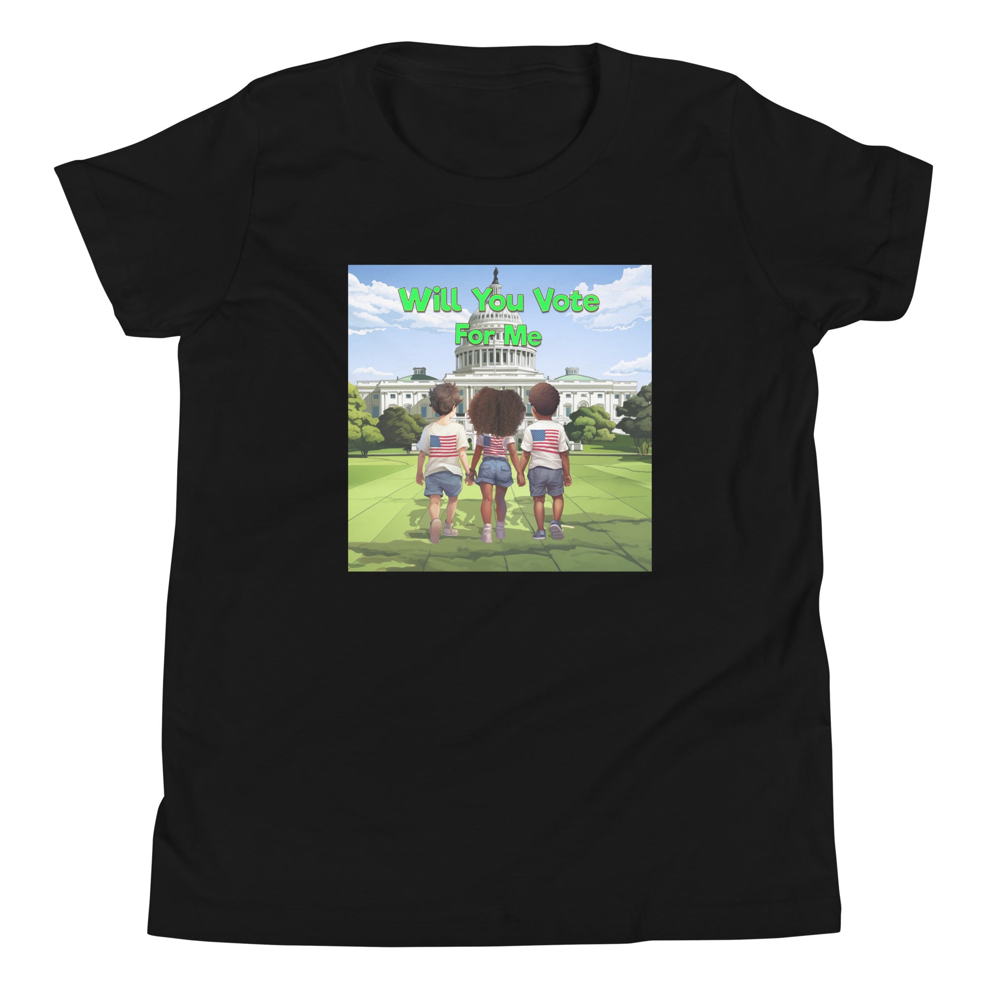 Will You Vote For Me Youth Short Sleeve T-Shirt