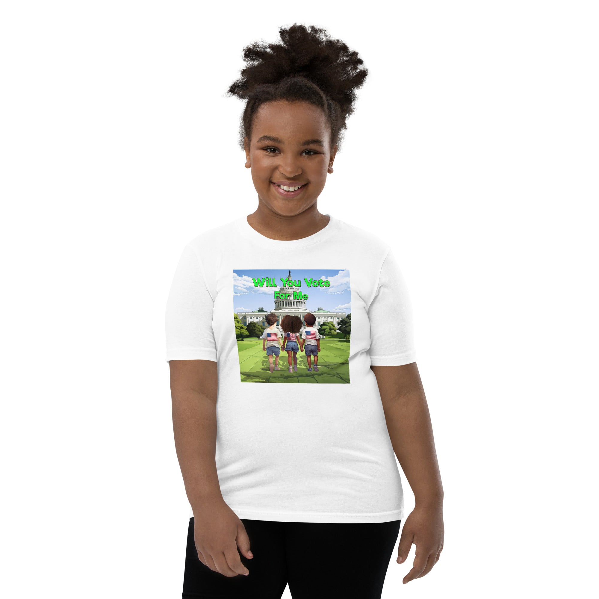 Will You Vote For Me Youth Short Sleeve T-Shirt