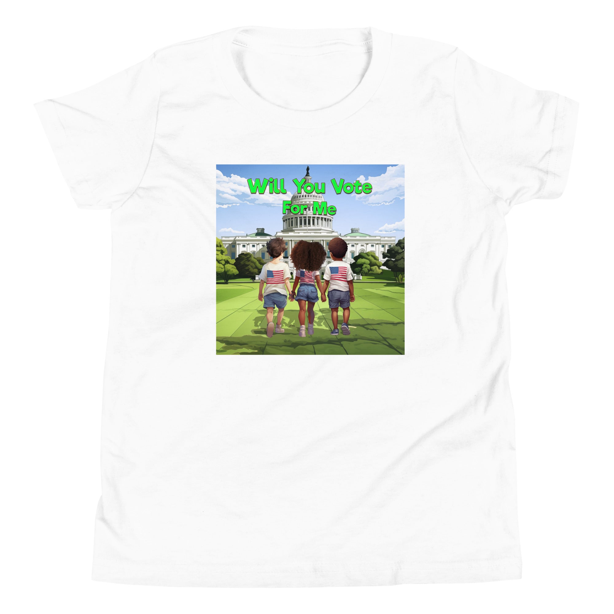 Will You Vote For Me Youth Short Sleeve T-Shirt